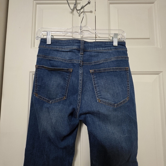 Pilcro and the Letterpress Flare High Rise Jeans By Anthropologie Size 26 - Picture 3 of 9